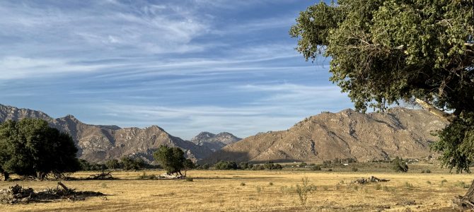 Lake Isabela/southern Sierra Nevada,  July 22 – 24